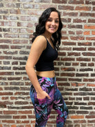 Prismatic Fitkicks Workout Leggings - Athena's Fashion Boutique