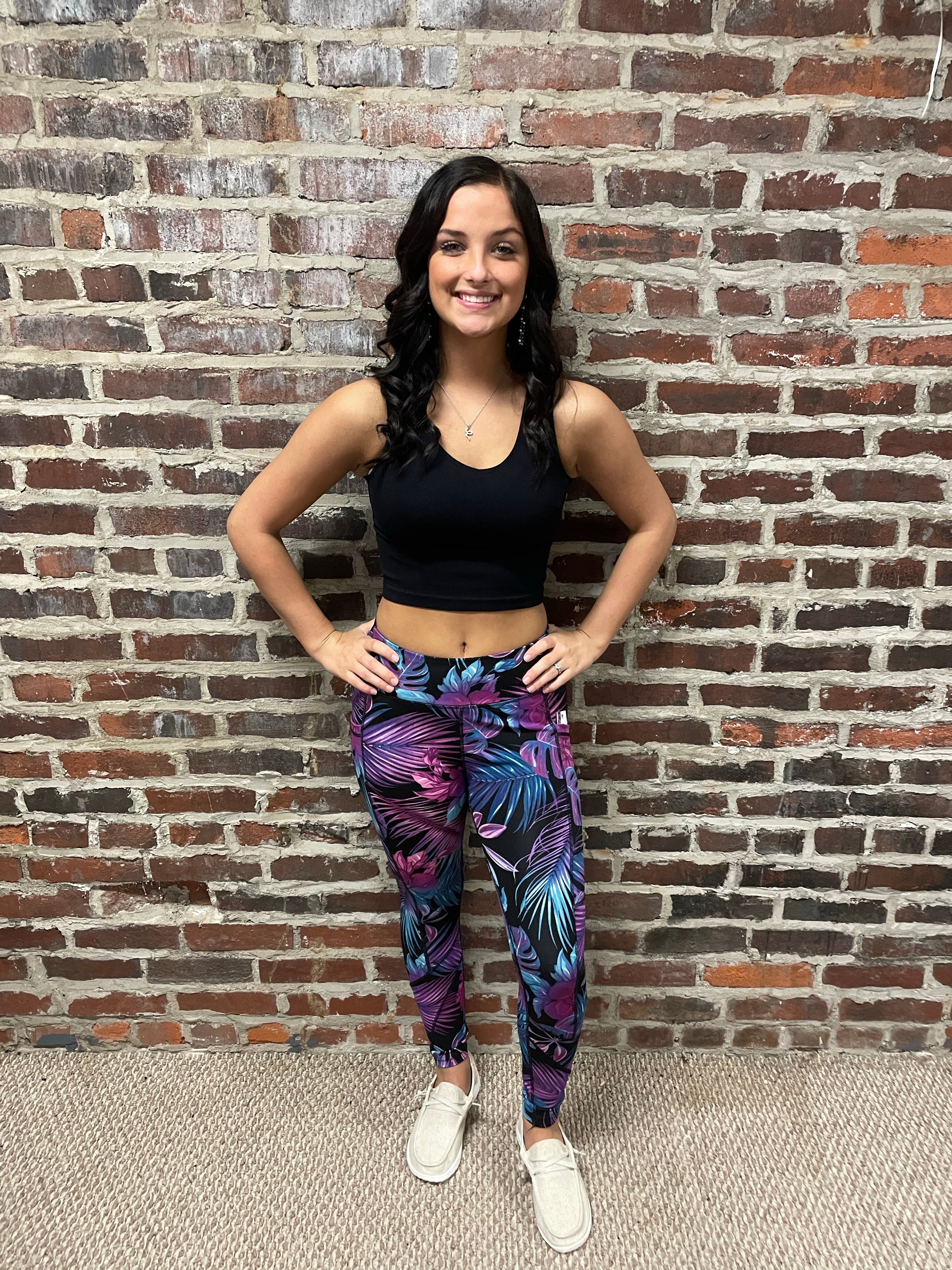 Prismatic Fitkicks Workout Leggings - Athena's Fashion Boutique