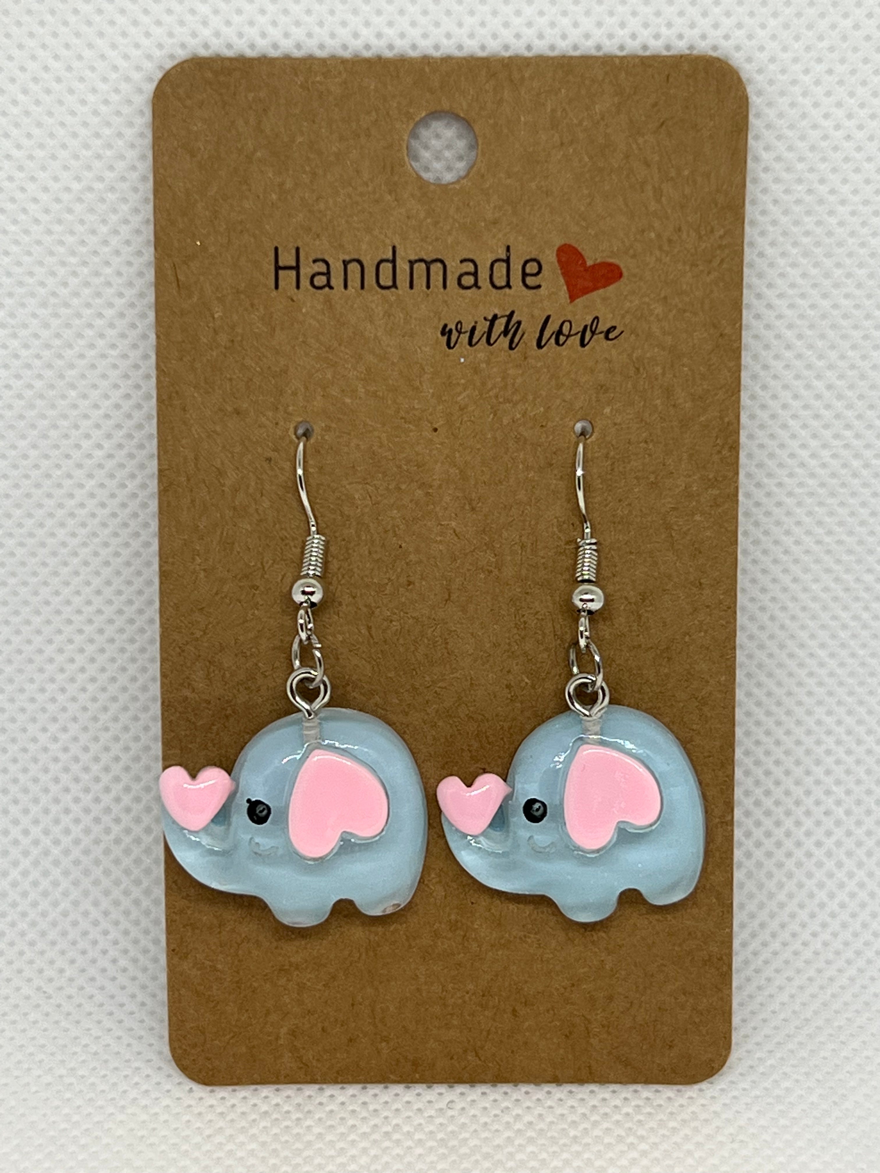 Baby Elephant Earrings - Athena's Fashion Boutique