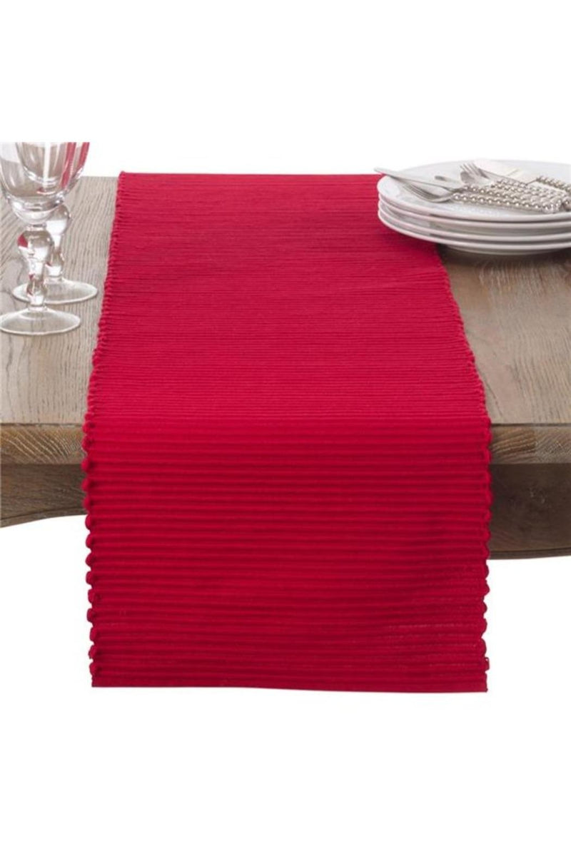 Red Ribbed Table Runner – Shoptiques