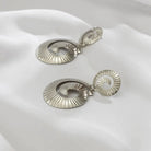 Swirly Glam Earrings - Yaya's Luxe Handbags -