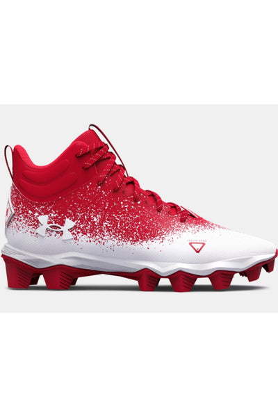 Youth Under Armour Spotlight Franchise RM 2.0 Cleat – RED – CSC